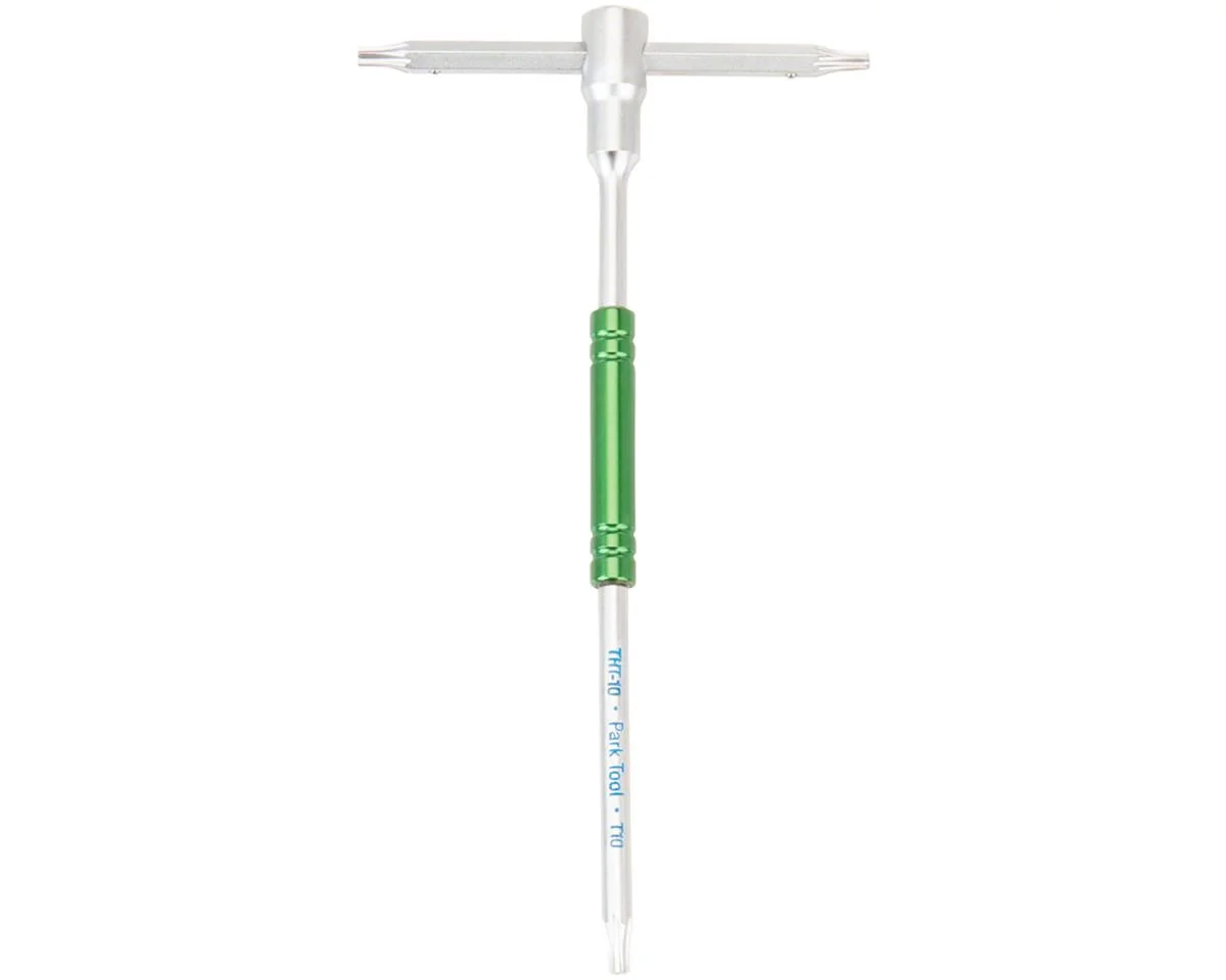 Park Tool Sliding T-Handle Torx Wrenches (Silver/Green) (T10)